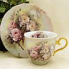 Victorian Pink Cottage Rose ~ 3” Tea Cup & Saucer