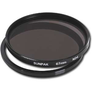 Sunpak Platinum Plus 62 67mm Neutral Density 4x Lens Filter CF 67 