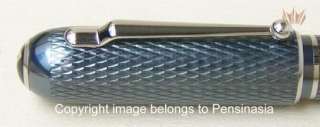 Dunhill Sidecar Blue ET Lacquer Palladium Plated Ball Point Pen