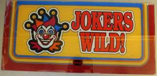 IGT Jokers Wild Slot Machine Glass Clown  
