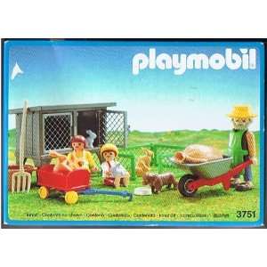  PLAYMOBIL RABBIT HUTCH SET Toys & Games