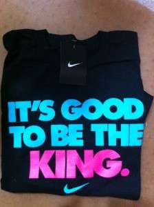 Nike Lebron Its good to be the king south beach shirt  