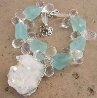 CREAMY WHITE VANILLA GENUINE NATUAL RAW CORAL GEMS NECKLACE BIG SEA 