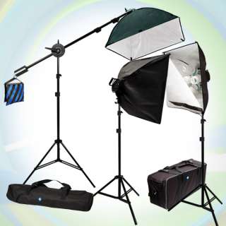 Photography Video Light Softbox Lighting Boom Stand Kit 847263024547 