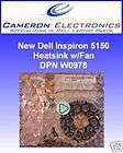 new dell inspiron 5150 heatsink with fan w0978 expedited shipping