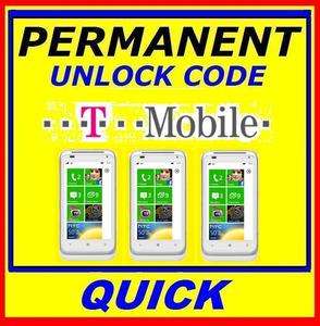 Unlock Code for T MOBILE HTC Radar 4G C110e★★INSTANT★★