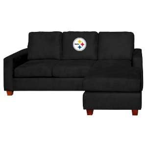   : Home Team NFL Pittsburgh Steelers Front Row Sofa: Sports & Outdoors
