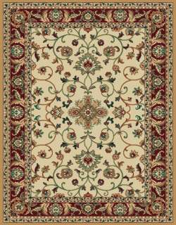 ivory cream TRADITIONAL area rug 2x3 PERSIAN carpet  Actual 1 10 x 