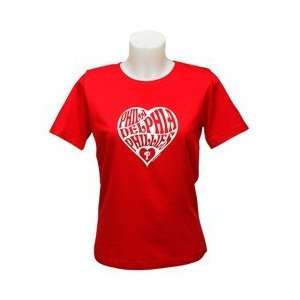   Missy T shirt by Soft as a Grape   Red Extra Large