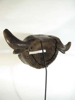 GothamGallery Fine African Art   Tabwa Buffalo Mask  
