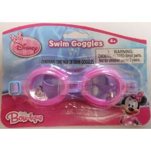  Disney Minnie Mouse Bow tique Swim Goggles: Toys & Games