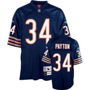 Reebok Chicago Bears Walter Payton Premier Throwback Jersey:  