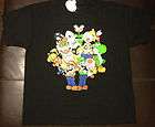 Super Mario Brothers T Shirt, XXL 2XL, New with tags NWT Retro Black