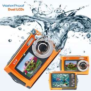   Dual Screen Orange Aqua5800 Underwater Camera
