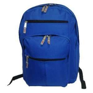  703151   18 Multi Pocket Backpack   Royal Blue Case Pack 