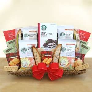 Starbucks Holiday Greeting   Coffee Gift Basket  Grocery 