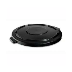   44 Gallon Waste Container Lid   Black   RCP264560BK