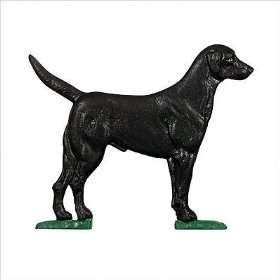   65297 30 Black Lab Weathervane Finish Rooftop Black 