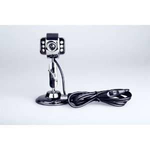  NEW USB 2.0 with Bright LED Lights Webcam, Powered by USB 
