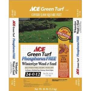  ACE WINTERIZER WEED & FEED 24 0 12 analysis: Home 
