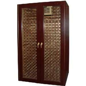  Economy Wood Wine Cellar With 2 Glass Doors